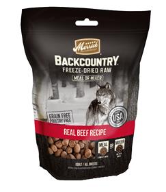 Merrick Backcountry Freeze Dried Real Beef Meal Mixer