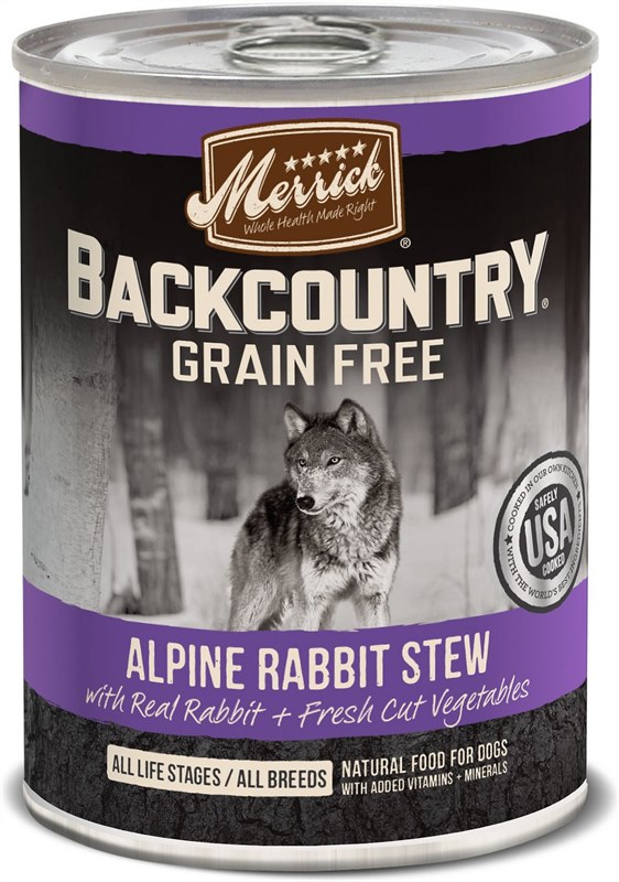 Merrick Backcountry Grain Free Alpine Rabbit Stew