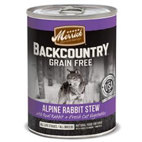 Merrick Backcountry Grain Free Alpine Rabbit Stew