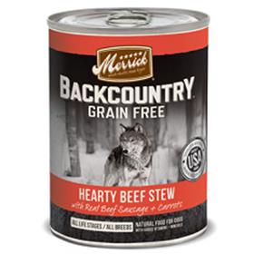 Merrick Backcountry Grain Free Hearty Beef Stew 