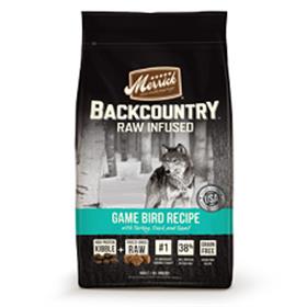 Merrick Backcountry Grain Free Raw Infused Game Bird Adult