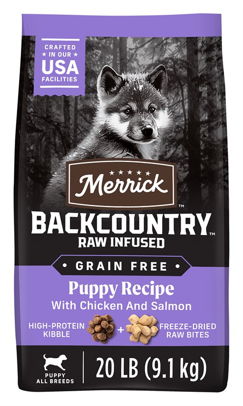 Merrick Backcountry Grain Free Raw Infused Puppy