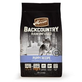 Merrick Backcountry Grain Free Raw Infused Puppy