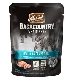 Merrick Backcountry Real Duck Recipe Cuts