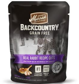 Merrick Backcountry Real Rabbit Recipe Cuts