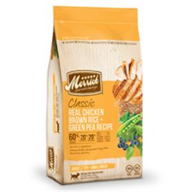 Merrick Classic Chicken Brown Rice and Green Pea Small Breed Formula