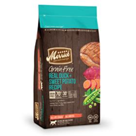Merrick Grain Free Real Duck and Sweet Potato Dry Recipe