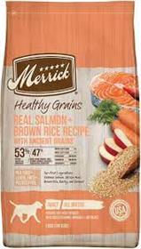 Merrick Healthy Grains Real Salmon and Brown Rice Recipe Dry Dog Food