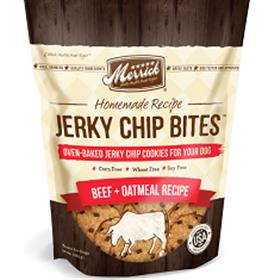 Merrick Jerky Chip Bites Beef and Oatmeal