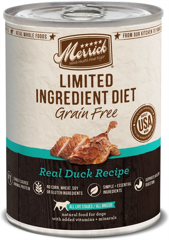 Merrick Limited Ingredient Diet Real Duck Can