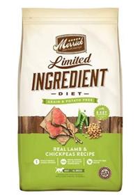 Merrick Limited Ingredient Grain Free Real Lamb and Chickpeas Recipe Dry Dog Food