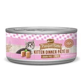 Merrick Purrfect Bistro Grain Free Kitten Dinner Pate Canned Cat Food