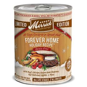 Merrick Seasonal Grain Free Forever Home Holiday Recipe