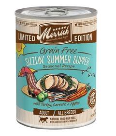 Merrick Seasonals Sizzlin Summer Supper Recipe