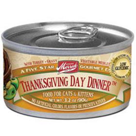 Merrick Thanksgiving Day Dinner Cat Can