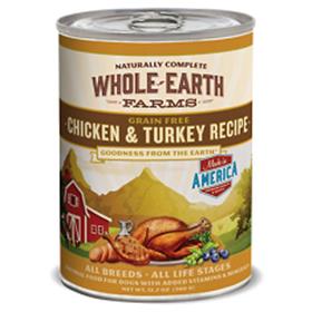 Merrick Whole Earth Farms Grain Free Chicken and Turkey Recipe