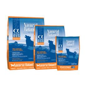 Natural Balance Alpha Dog Trout Salmon and Whitefish Formula