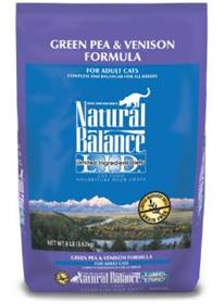 Natural Balance Limited Ingredient Diets Green Pea and Venison Dry Cat Food