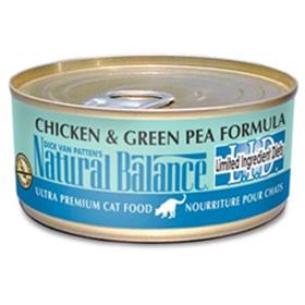 Natural Balance Limited Ingredient Green Pea and Chicken Cat Cans