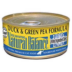 Natural Balance Limited Ingredient Green Pea and Duck Cat Cans