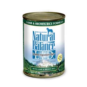 Natural Balance Limited Ingredient Lamb Brown Rice Can