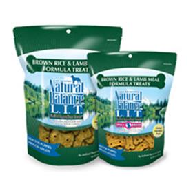 Natural Balance LIT Brown Rice and Lamb Meal Treats