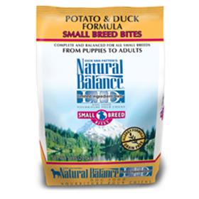 Natural Balance Small Breed Bites Duck and Potato Formula