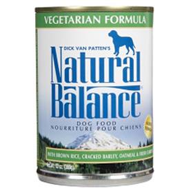 Natural Balance Vegetarian Dog Food Cans