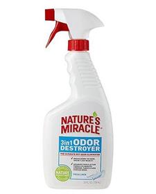 Natures Miracle Fresh Linen 3 in 1 Odor Destroyer