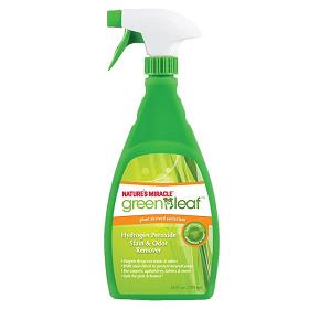 Natures Miracle Green Leaf Hydrogen Peroxide Stain and Odor Remover