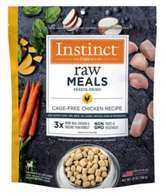 Natures Variety  Instinct Freeze Dried Raw Meals Grain Free Cage Free Chicken Recipe Dog Food