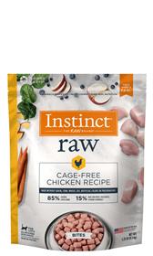 Natures Variety Instinct 85 15 Raw Cage Free Chicken Recipe for Cats Bites