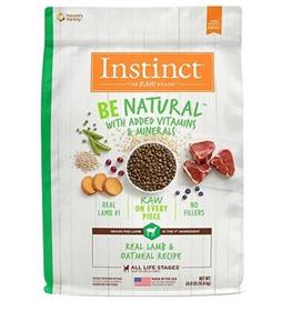 Natures Variety Instinct Be Natural Real Lamb and Oatmeal Recipe Dry Dog Food