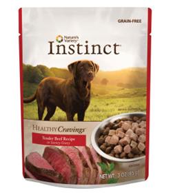 Natures Variety Instinct Healthy Cravings Dog Food Topper Beef