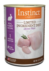 Natures Variety Instinct LID Rabbit Canned Dog Food