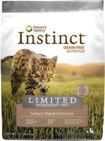 Natures Variety Instinct LID Turkey Dry Cat Food