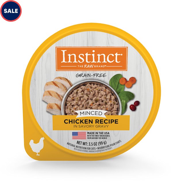 Natures Variety Instinct Minced Chicken Recipe Wet Cat Food