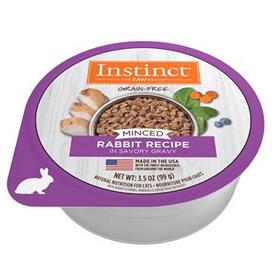 Natures Variety Instinct Minced Rabbit Recipe Wet Cat Food