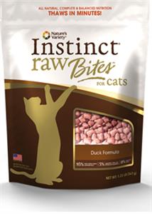 Natures Variety Instinct Signature Raw Bites Duck Formula