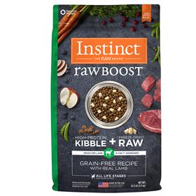 Natures Variety Instinct Raw Boost Grain Free Recipe with Real Lamb