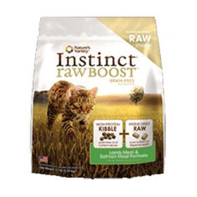 Natures Variety Instinct Raw Boost Lamb and Salmon Dry Cat Food
