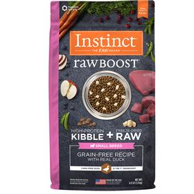 Natures Variety Instinct Raw Boost Small Breed Grain Free Recipe with Real Duck