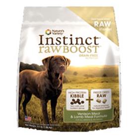 Natures Variety Instinct Raw Boost Venison and Lamb Dry Food