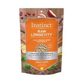 Natures Variety Instinct Raw Longevity Freeze Dried Cage Free Chicken Recipe for Cats