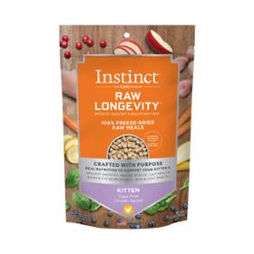 Natures Variety Instinct Raw Longevity Freeze Dried Cage Free Chicken Recipe for Kittens