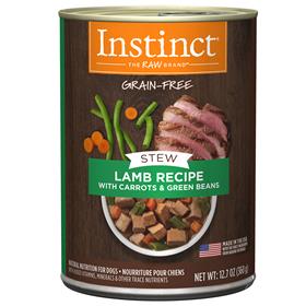 Natures Variety Instinct Wet Canine Stews Lamb Recipe with Carrots and Green Beans