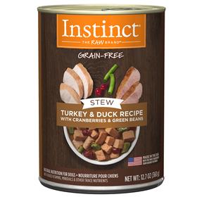 Natures Variety Instinct Wet Canine Stews Turkey and Duck Recipe with Cranberries and Green Beans