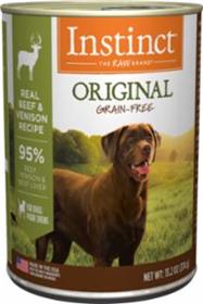 Natures Variety Original Grain Free Real Beef Venison Recipe Canned Dog Food