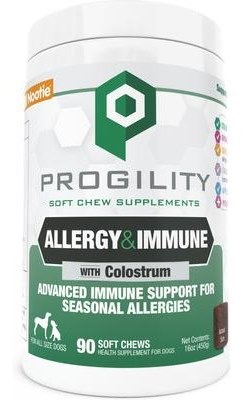 Nootie Progility Allergy Immune Soft Chew Supplements for Dogs