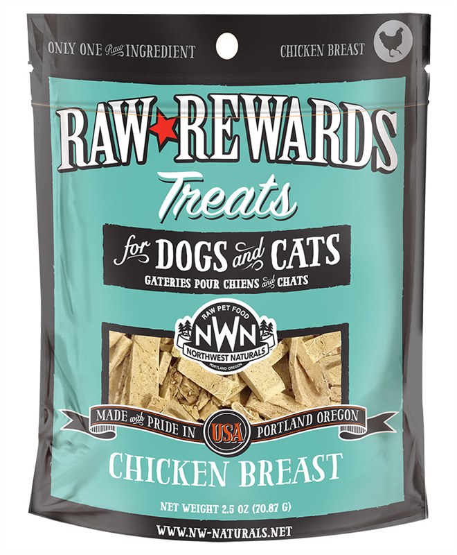 Northwest Naturals Freeze Dried Treat Raw Rewards Chicken Breast